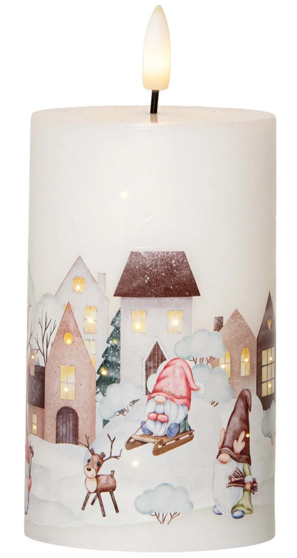 Bild von Flamme Winterland 060-47 weiss15cm