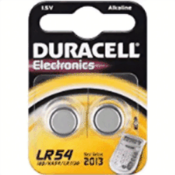 Bild von Duracell Electronics LR54 1,5V Alkaline 2er-Blister