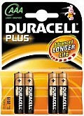 Bild von Duracell plus LR03 MN2400 AAA 1,5V 4-er Blister