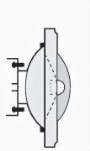 Bild von Halogenspot SA 111 12V 75W 45° G53