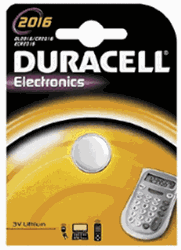 Bild von Duracell Electronics CR2016 3V Lithium