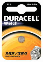 Bild von Duracell Watch 392/384 1,5V Silver Oxyd
