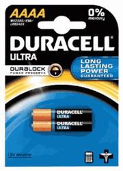 Bild von Duracell Security MX2500 AAAA 1,5V Alkaline 2er-Blister
