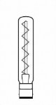 Bild von Röhrenlampen klar 230V 40W B15d