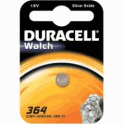 Bild von Duracell Watch 364 1,5V Silver Oxyd