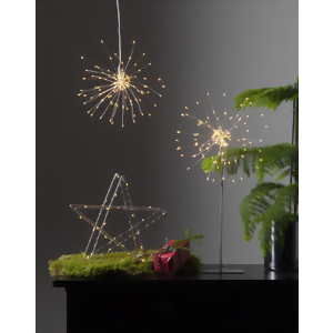 Bild von Firework zum Aufhängen silber 50cm