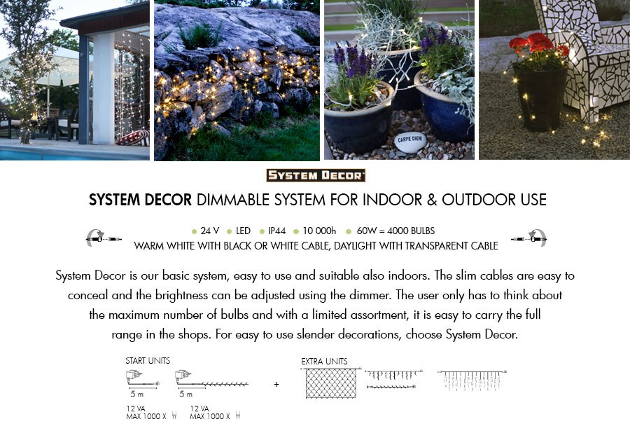 Bild für Kategorie System Decor (LED) Outdoor