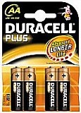 Bild von Duracell plus LR6 MN1500 AA 1,5V 4-er Blister