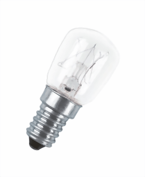 Bild von Kühlschrankl/Ofenlampen klar 230V 15W E14 300°