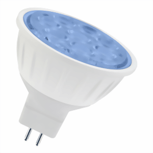 Bild von Baicolour MR16 12V AC/DC 5.5W GU5,3 blau 40°