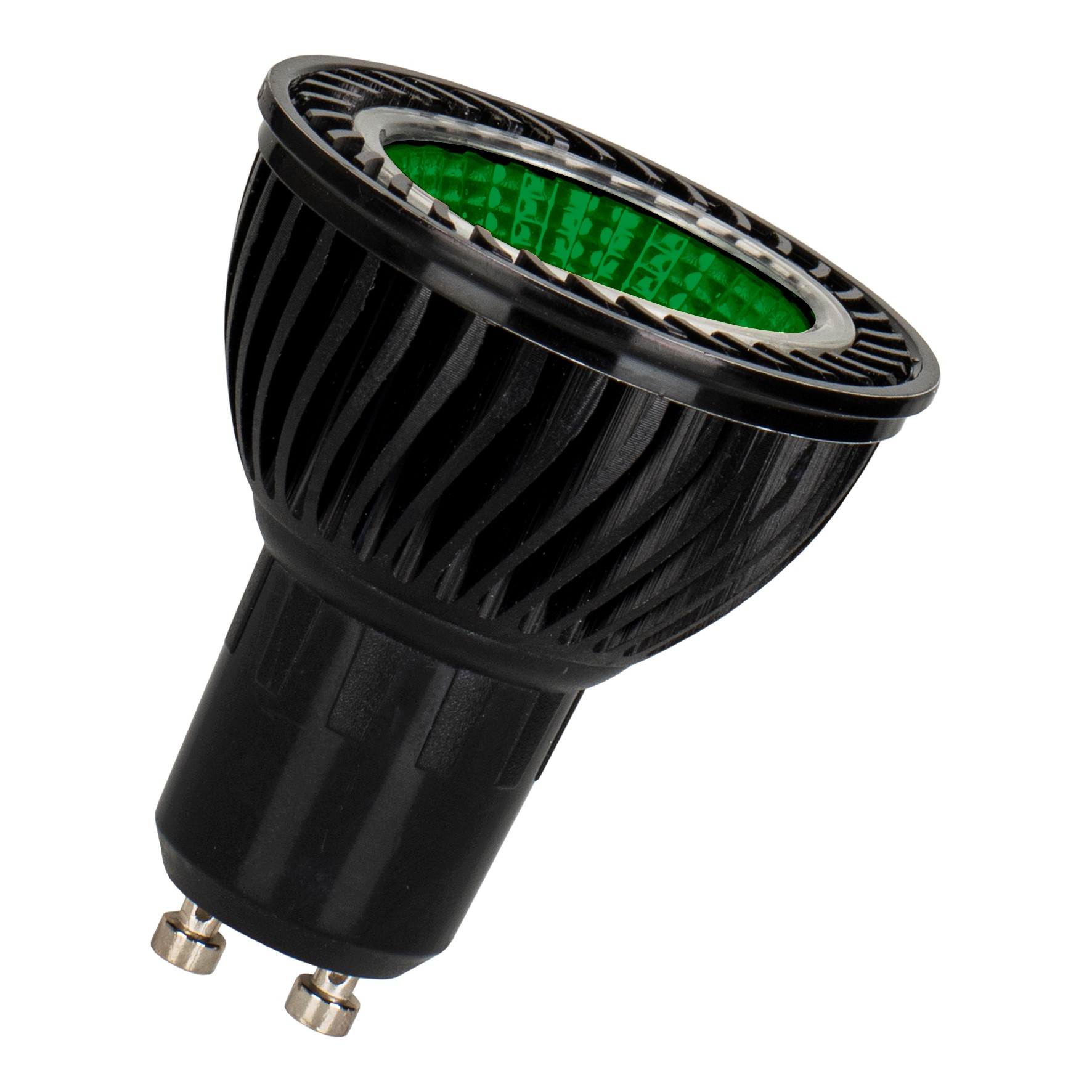 Bild von BaiColour LED PAR16 240V 5.5W/grün GU10 dim