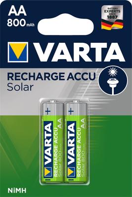 Bild von Varta Accu Solar AA 1.2V 800mAh 2er-Blister