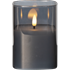 Bild von Flamme Wax LED in Glass, schwarz, Bild 1