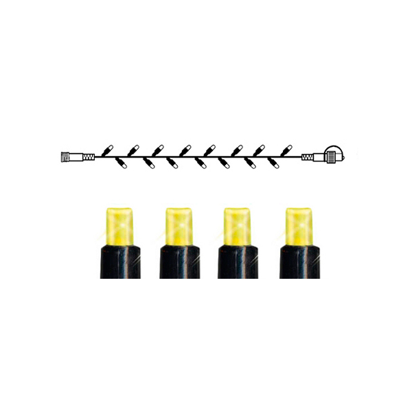 Bild von System 24 Lichterkette 10 Meter Extra, schwarzes Kabel