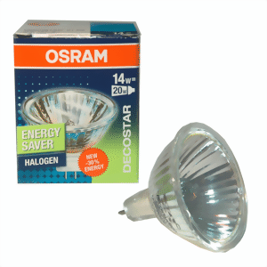 Halogenlampe OSRAM Decostar 12V GU5,3 35W ALU Halogen