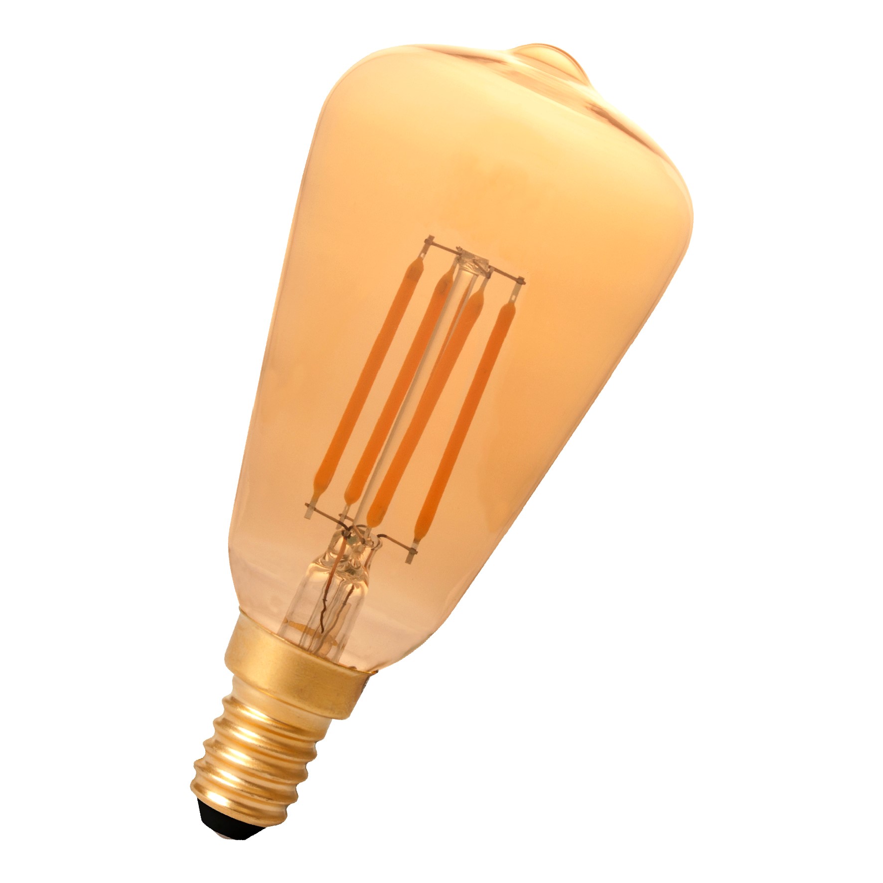 Bild von LED Fil ST48 gold 240V 4=35W/2100K E14 dim