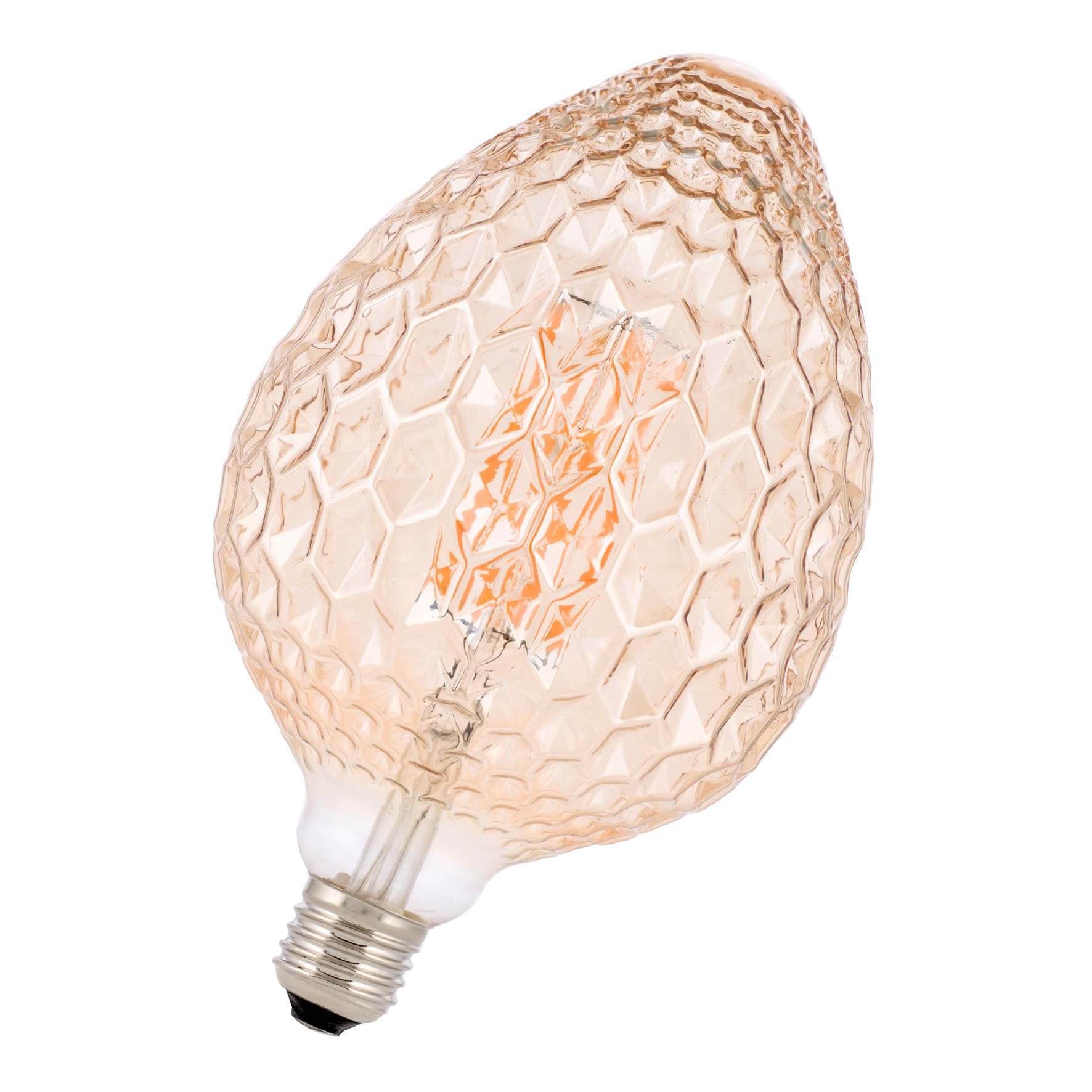 Bild von LED Filament Pine Cone 240V 4W/2200K E27 Gold dimm