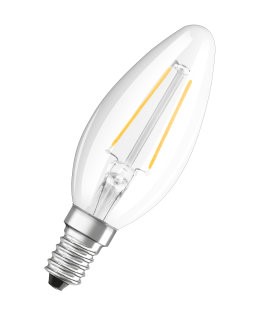 Bild von LED Classic B25 klar 240V 2.5W/2700K 250lm E14