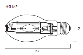 Bild von HSI-MP 70W/CO/3K E27