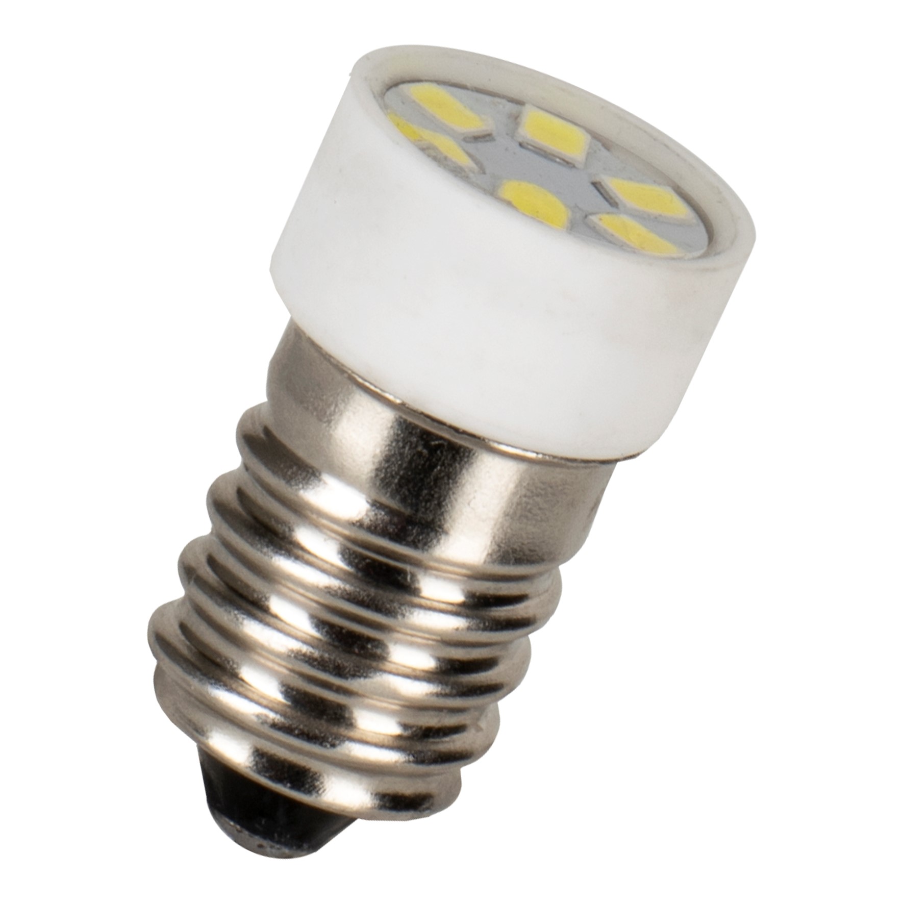 Bild von LED T16x30 100-130V AC/DC 1.2W weiss E14