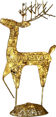 Bild von Sequini Rentier 68cm gold