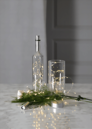 Bild von Dew Drop Tube  40 LED, 728-04 Silberdraht