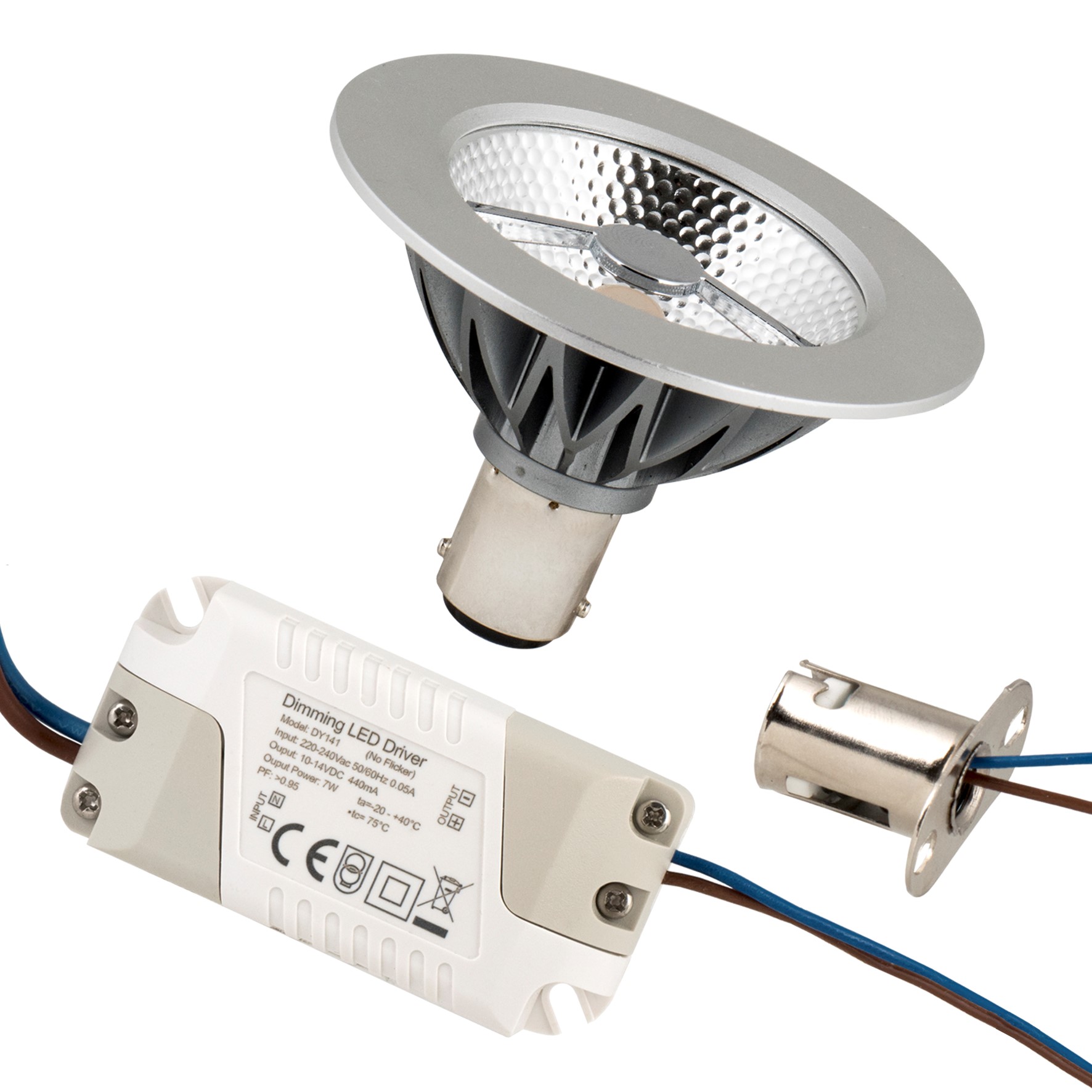 Bild von LED Reflektor AR70 12V 5.5W/927 BA15d 36°