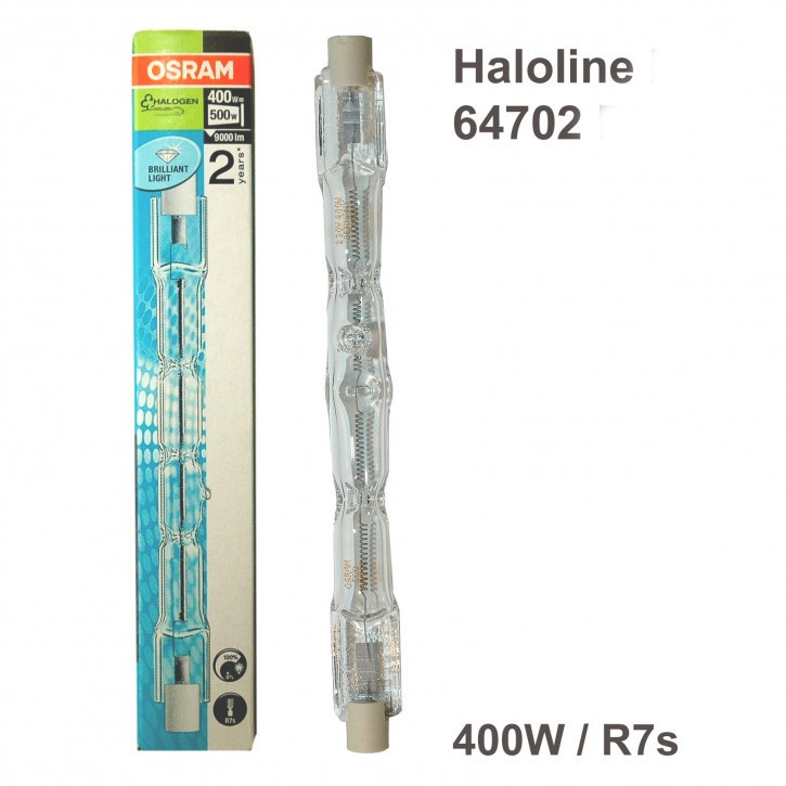 ampoule halogène osram haloline pro - r7s - 230w - 3000k - 230v - t12